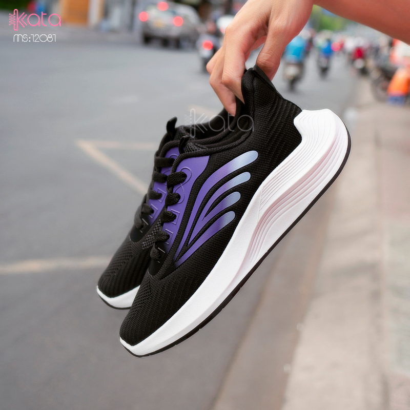 Giày nữ vải dệt thoáng khí mùa hè giày thể thao sinh viên thể dục dạo phố 12080