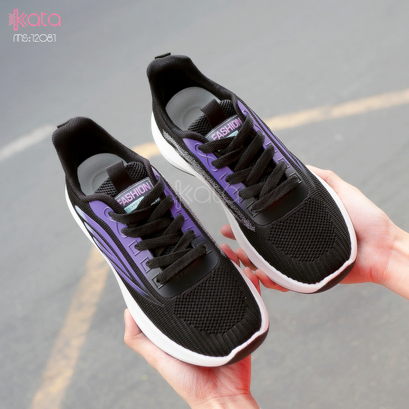 Giày nữ vải dệt thoáng khí mùa hè giày thể thao sinh viên thể dục dạo phố 12080