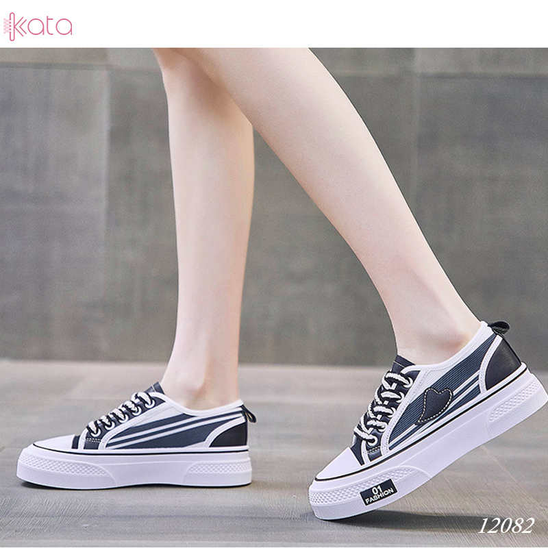 Giày vải nữ thoáng khí mùa hè giày thể thao sinh viên thể dục dạo phố 12084