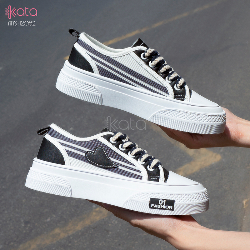 Giày vải nữ thoáng khí mùa hè giày thể thao sinh viên thể dục dạo phố 12084