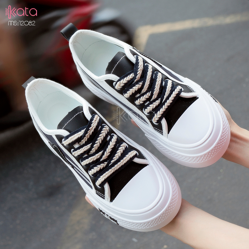 Giày vải nữ thoáng khí mùa hè giày thể thao sinh viên thể dục dạo phố 12084