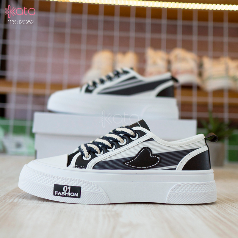 Giày vải nữ thoáng khí mùa hè giày thể thao sinh viên thể dục dạo phố 12084