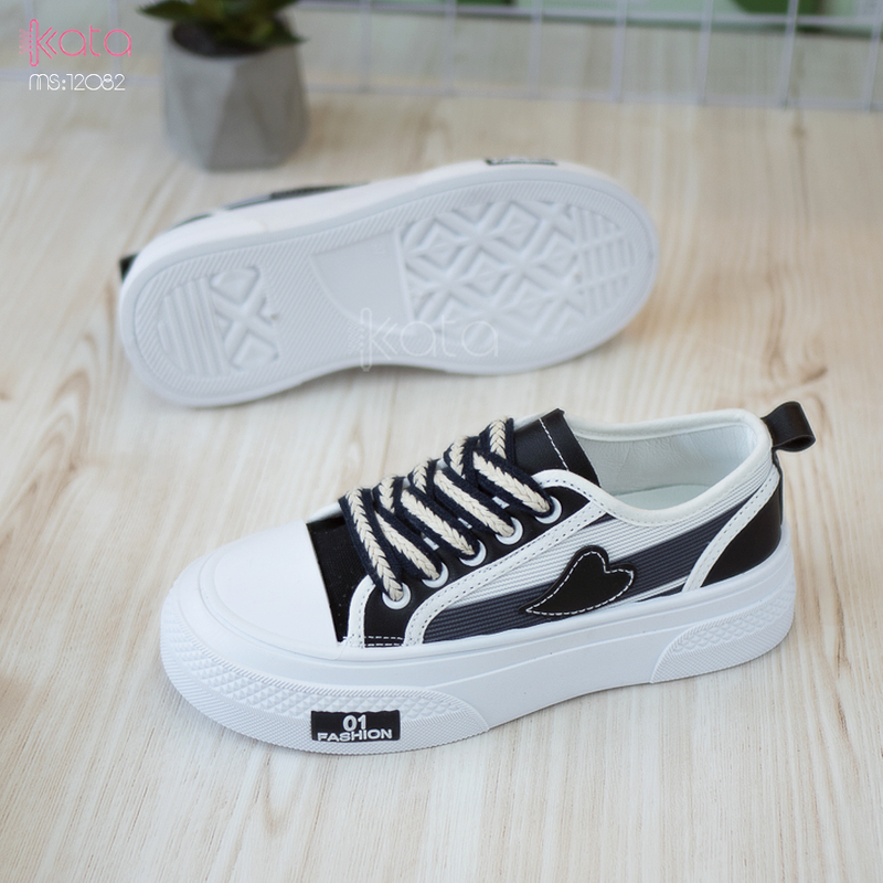 Giày vải nữ thoáng khí mùa hè giày thể thao sinh viên thể dục dạo phố 12084