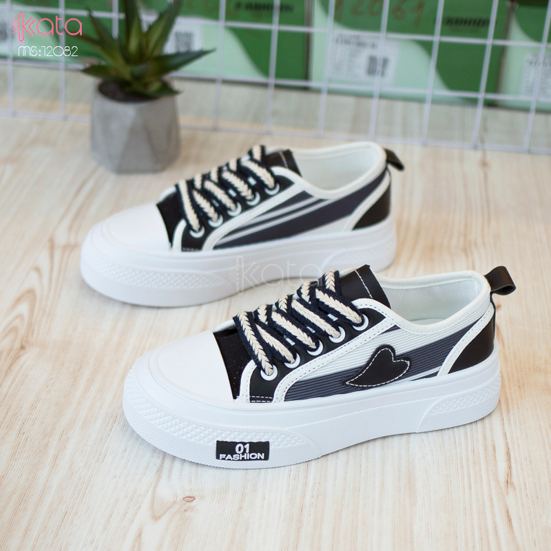 Giày vải nữ thoáng khí mùa hè giày thể thao sinh viên thể dục dạo phố 12084