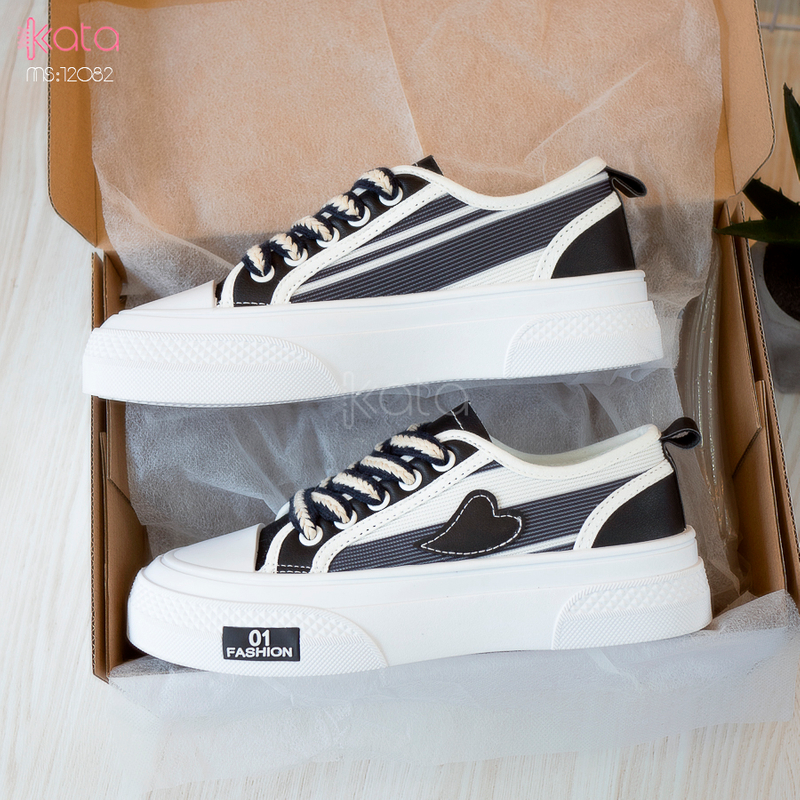 Giày vải nữ thoáng khí mùa hè giày thể thao sinh viên thể dục dạo phố 12084