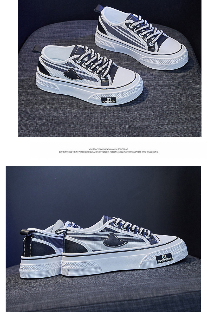 Giày vải nữ thoáng khí mùa hè giày thể thao sinh viên thể dục dạo phố 12084