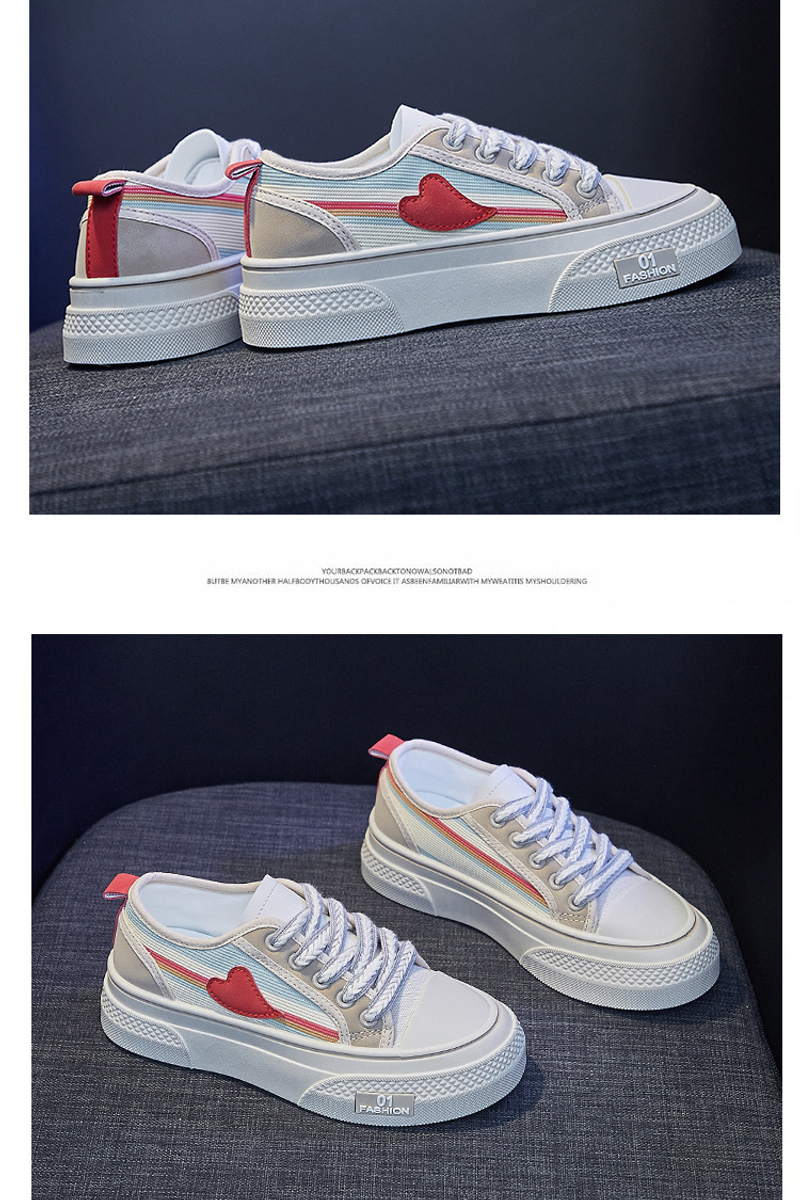 Giày vải nữ thoáng khí mùa hè giày thể thao sinh viên thể dục dạo phố 12084