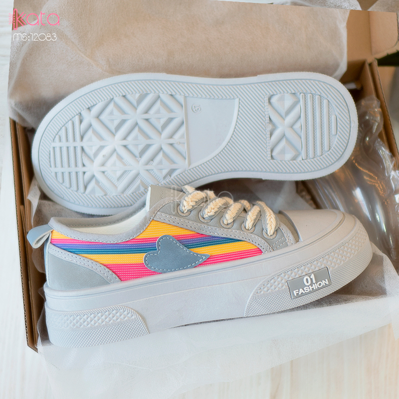 Giày vải nữ thoáng khí mùa hè giày thể thao sinh viên thể dục dạo phố 12084