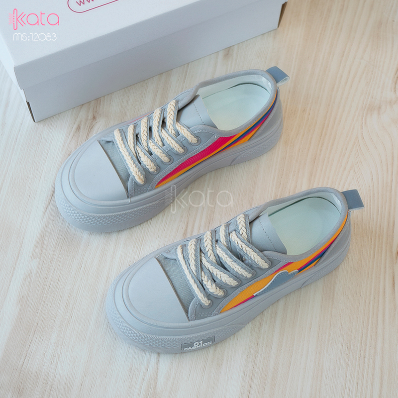 Giày vải nữ thoáng khí mùa hè giày thể thao sinh viên thể dục dạo phố 12084