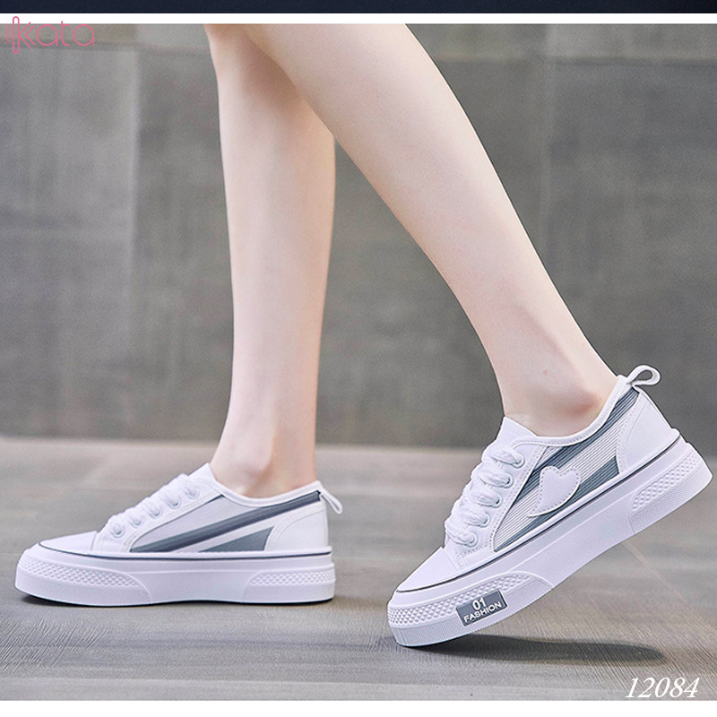 Giày vải nữ thoáng khí mùa hè giày thể thao sinh viên thể dục dạo phố 12084