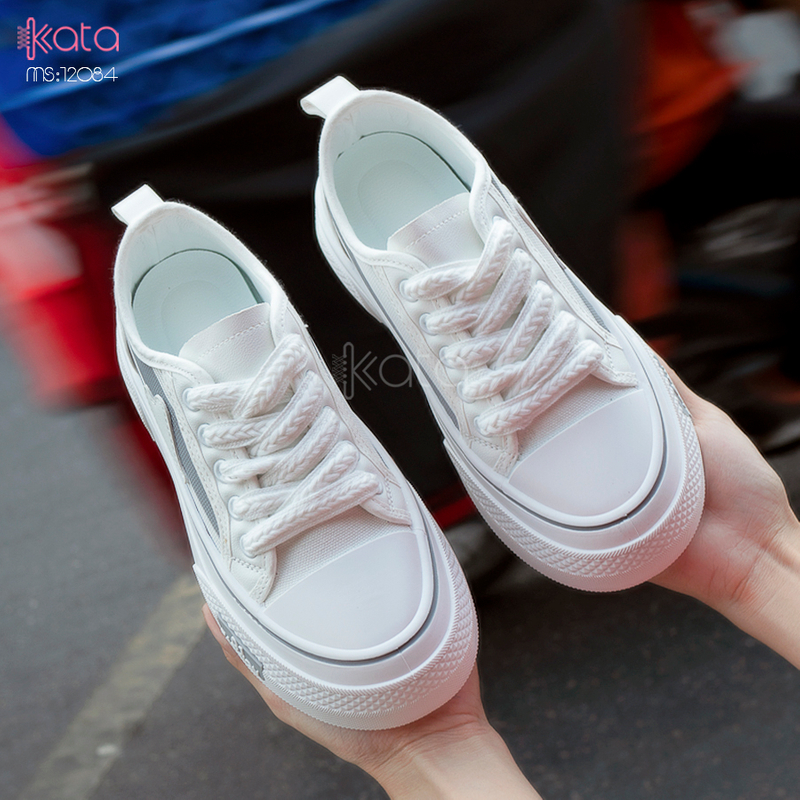 Giày vải nữ thoáng khí mùa hè giày thể thao sinh viên thể dục dạo phố 12084