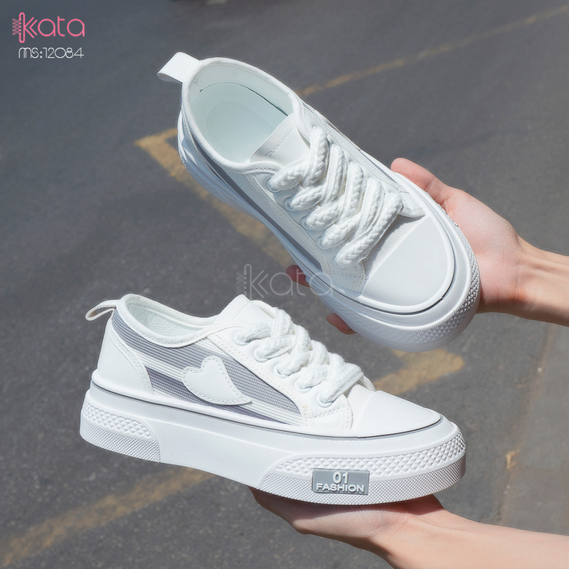 Giày vải nữ thoáng khí mùa hè giày thể thao sinh viên thể dục dạo phố 12084