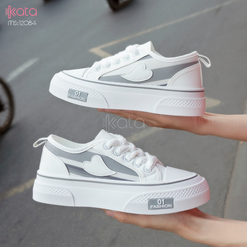 Giày vải nữ thoáng khí mùa hè giày thể thao sinh viên thể dục dạo phố 12084