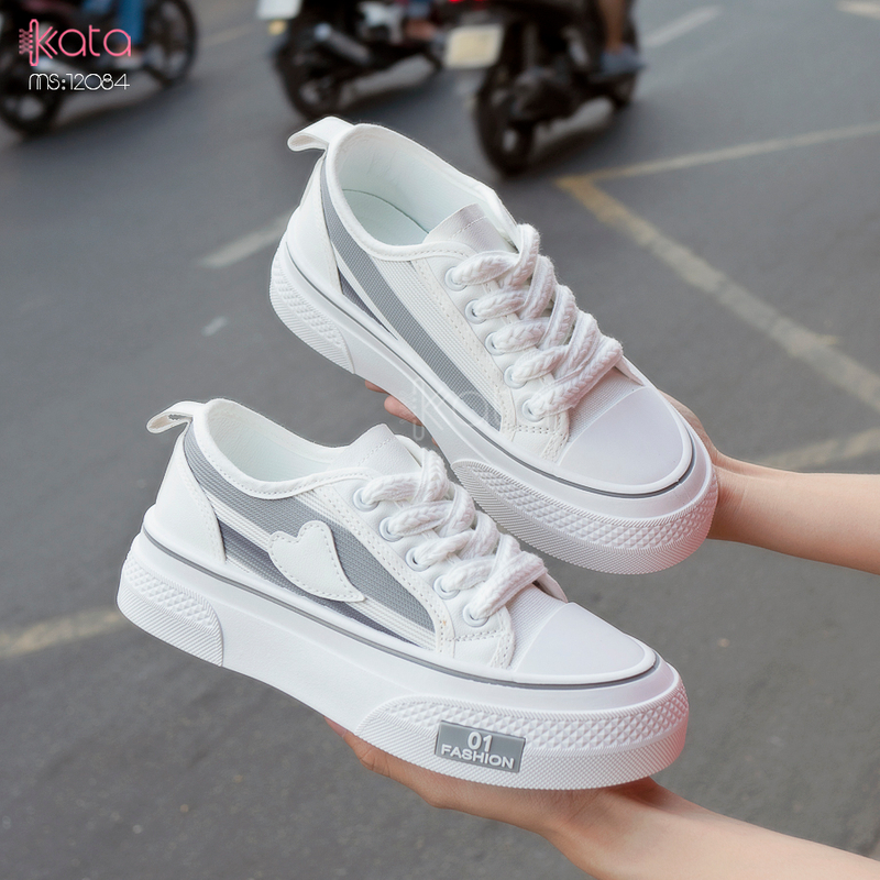 Giày vải nữ thoáng khí mùa hè giày thể thao sinh viên thể dục dạo phố 12084