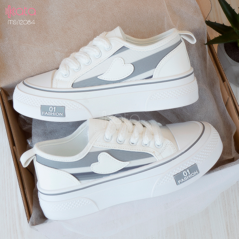 Giày vải nữ thoáng khí mùa hè giày thể thao sinh viên thể dục dạo phố 12084