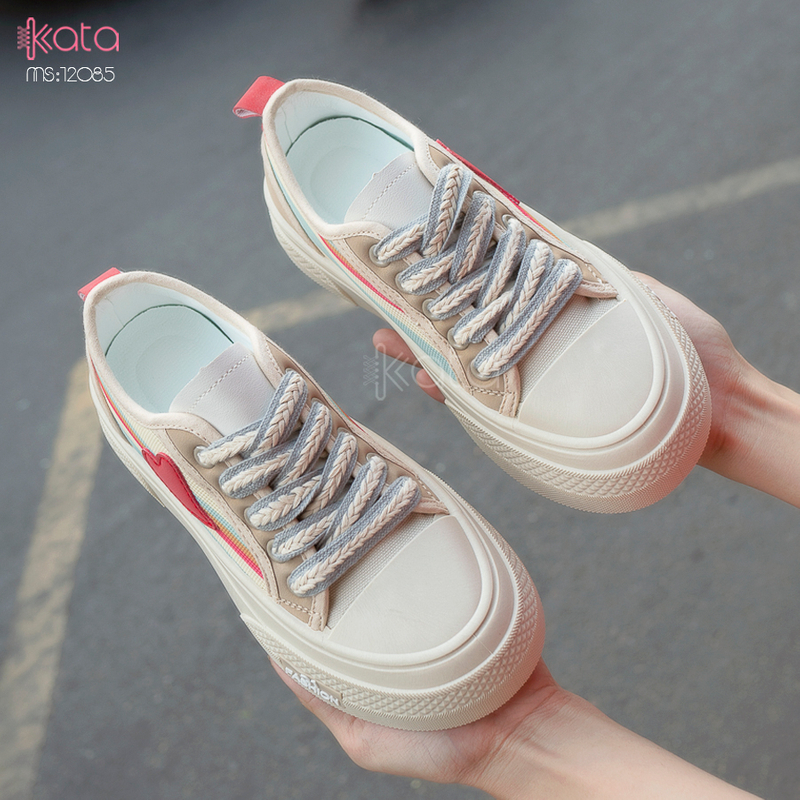 Giày vải nữ thoáng khí mùa hè giày thể thao sinh viên thể dục dạo phố 12084