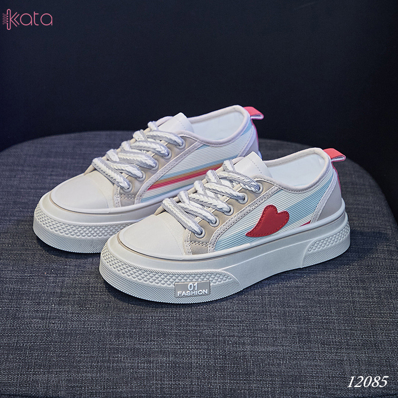 Giày vải nữ thoáng khí mùa hè giày thể thao sinh viên thể dục dạo phố 12084