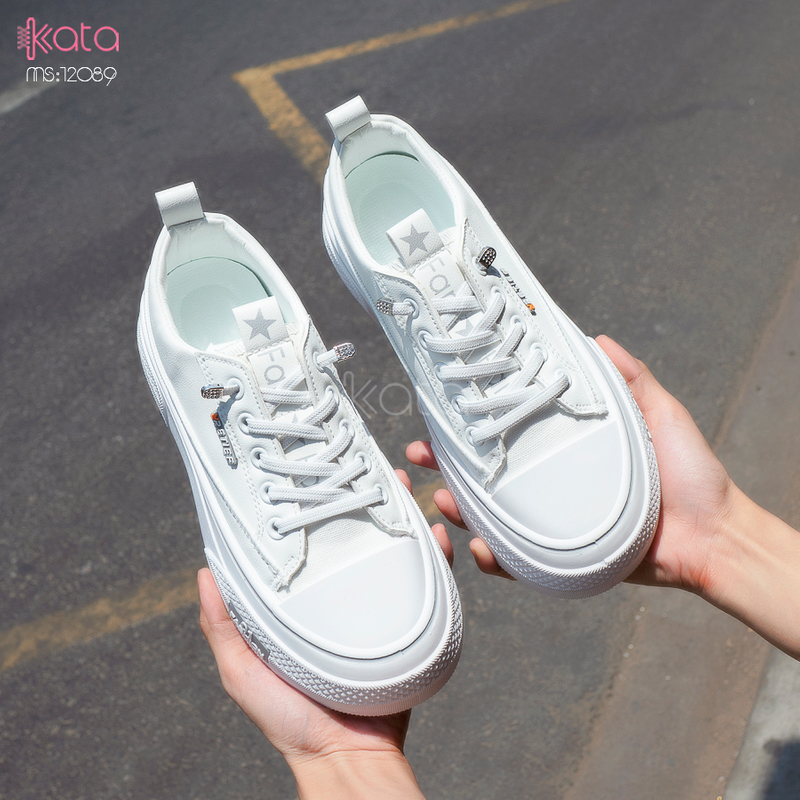Giày thể thao nữ, giày dạo phố sinh viên phong cách Hàn Quốc 12089