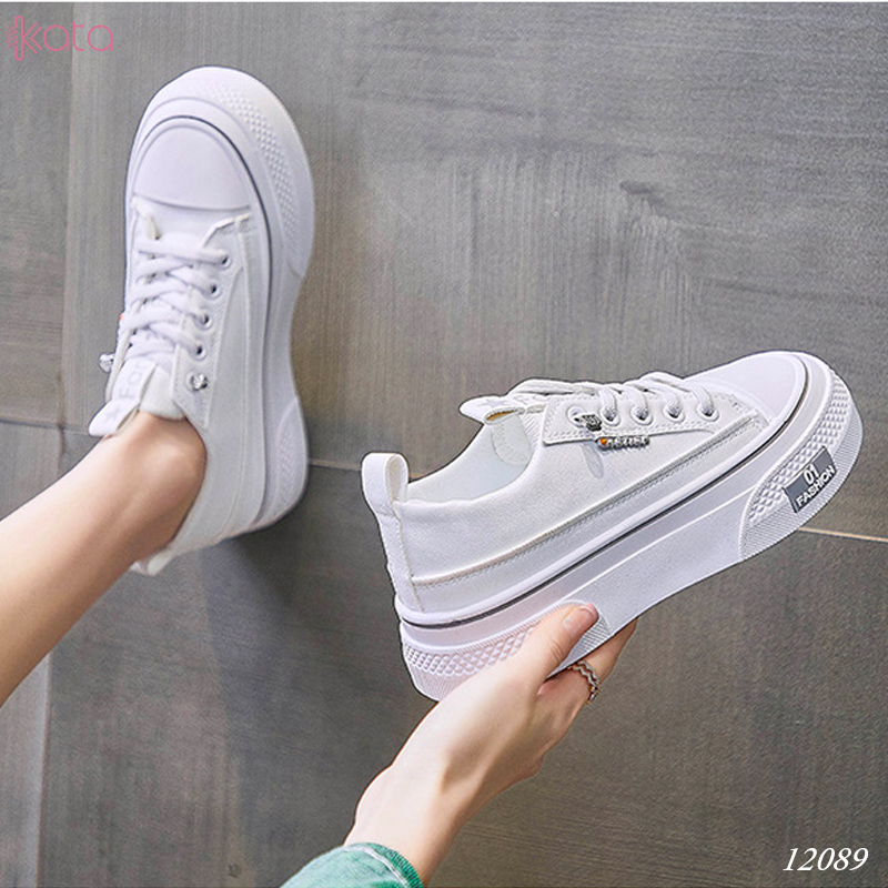 Giày thể thao nữ, giày dạo phố sinh viên phong cách Hàn Quốc 12089