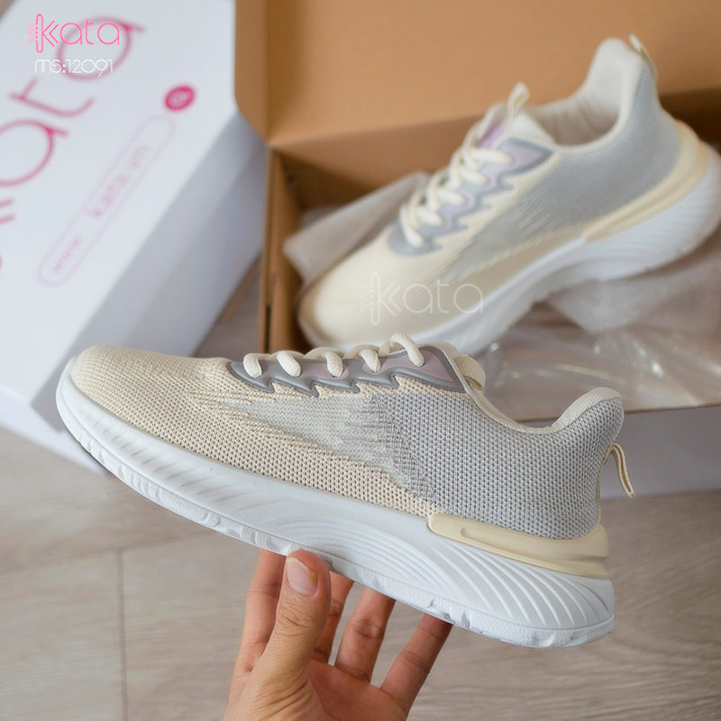 Giày nữ vải dệt thoáng khí mùa hè giày thể thao sinh viên thể dục dạo phố 12093