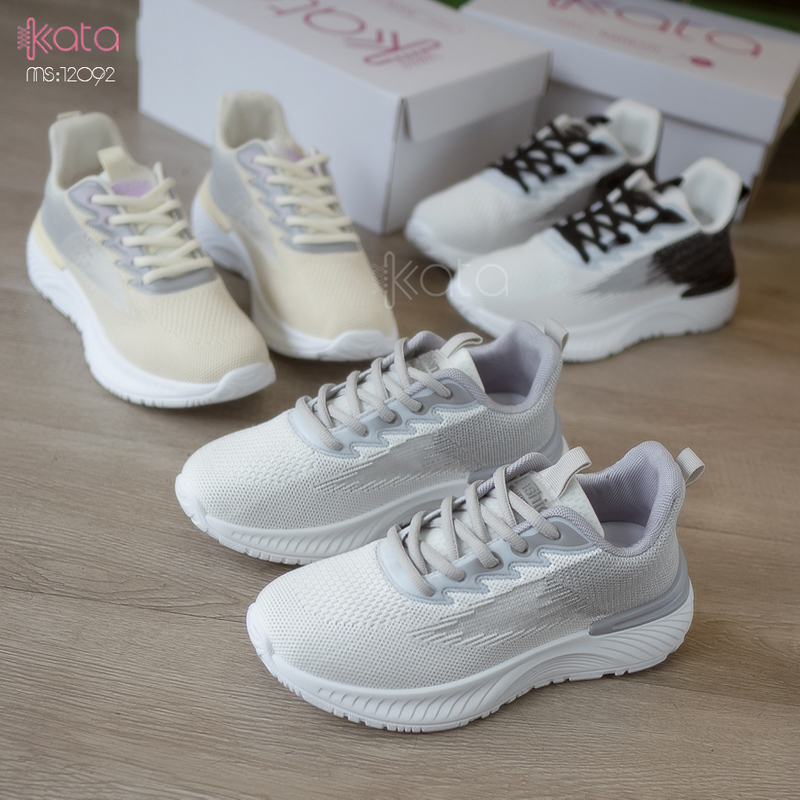 Giày nữ vải dệt thoáng khí mùa hè giày thể thao sinh viên thể dục dạo phố 12093