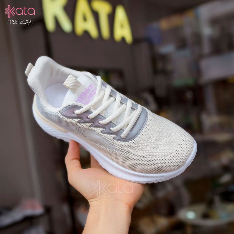 Giày nữ vải dệt thoáng khí mùa hè giày thể thao sinh viên thể dục dạo phố 12093