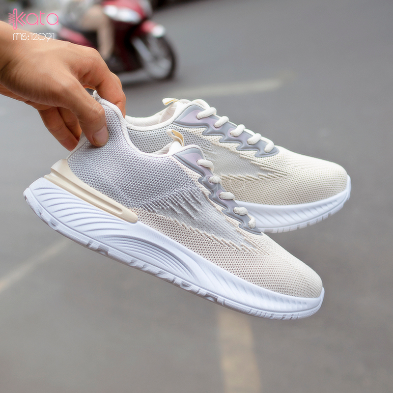 Giày nữ vải dệt thoáng khí mùa hè giày thể thao sinh viên thể dục dạo phố 12093