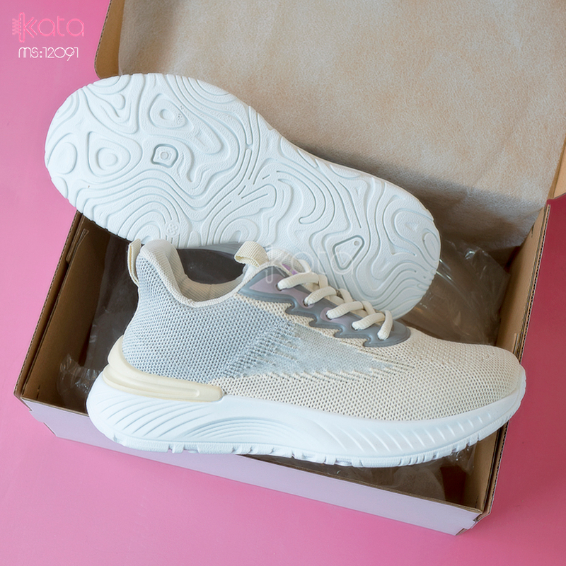 Giày nữ vải dệt thoáng khí mùa hè giày thể thao sinh viên thể dục dạo phố 12093