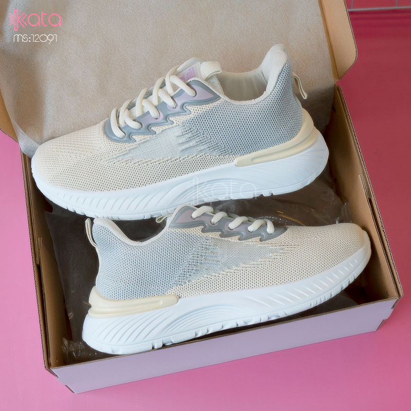 Giày nữ vải dệt thoáng khí mùa hè giày thể thao sinh viên thể dục dạo phố 12093