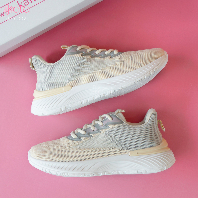 Giày nữ vải dệt thoáng khí mùa hè giày thể thao sinh viên thể dục dạo phố 12093