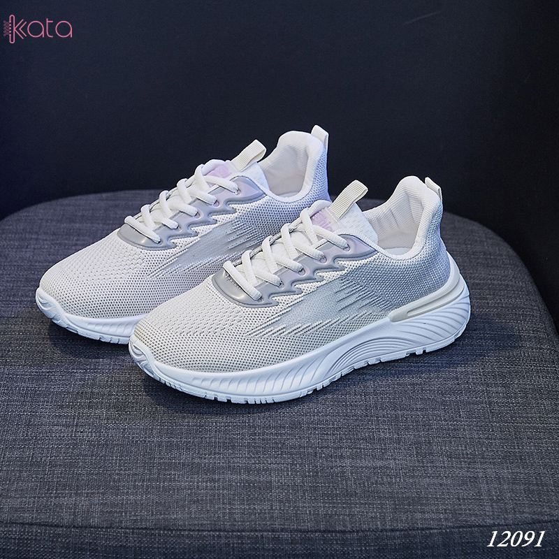 Giày nữ vải dệt thoáng khí mùa hè giày thể thao sinh viên thể dục dạo phố 12093