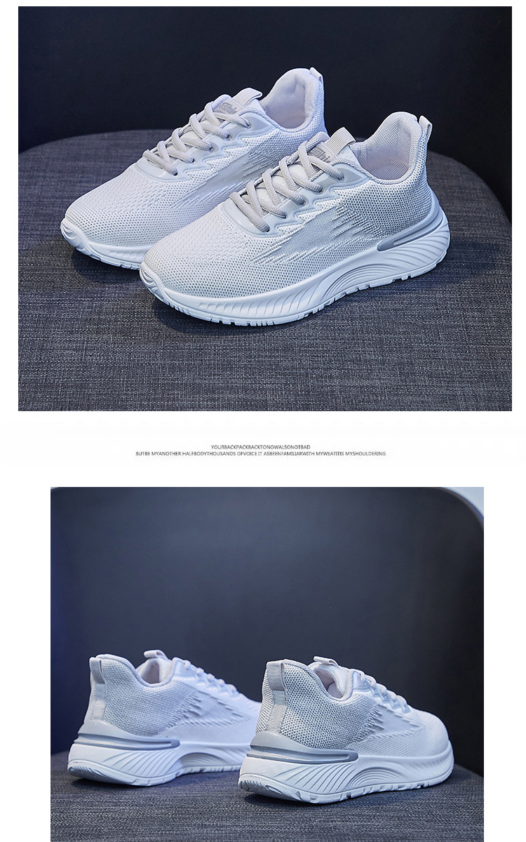 Giày nữ vải dệt thoáng khí mùa hè giày thể thao sinh viên thể dục dạo phố 12093