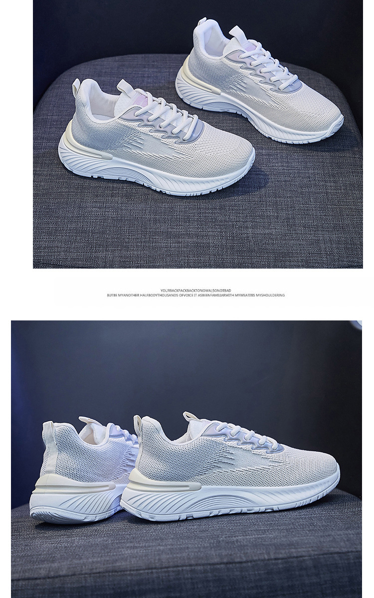 Giày nữ vải dệt thoáng khí mùa hè giày thể thao sinh viên thể dục dạo phố 12093