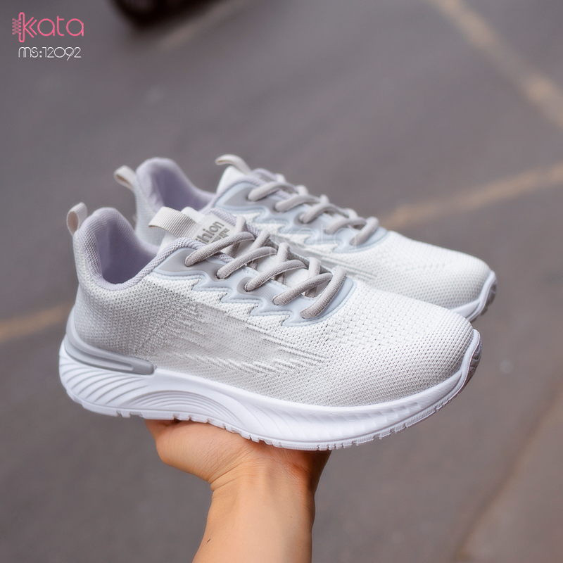 Giày nữ vải dệt thoáng khí mùa hè giày thể thao sinh viên thể dục dạo phố 12093