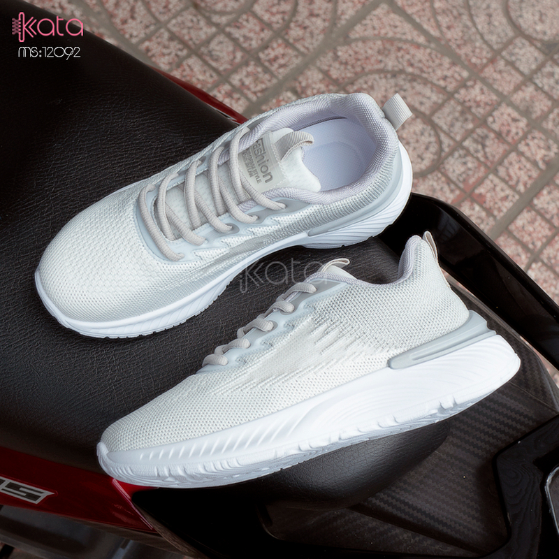 Giày nữ vải dệt thoáng khí mùa hè giày thể thao sinh viên thể dục dạo phố 12093