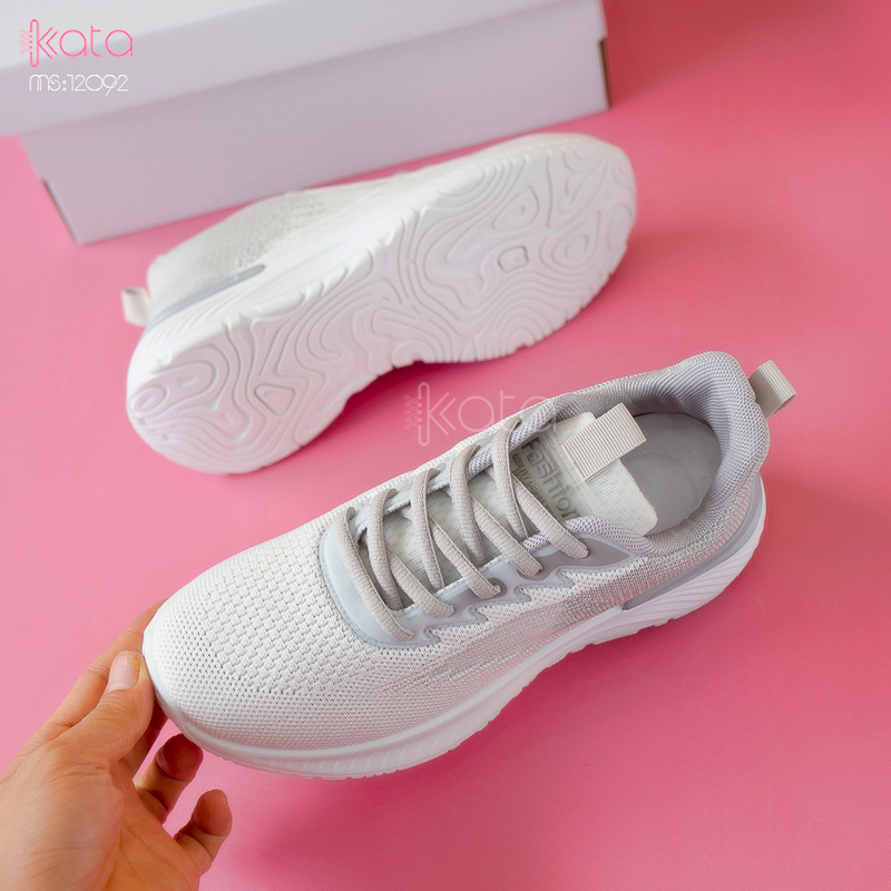 Giày nữ vải dệt thoáng khí mùa hè giày thể thao sinh viên thể dục dạo phố 12093