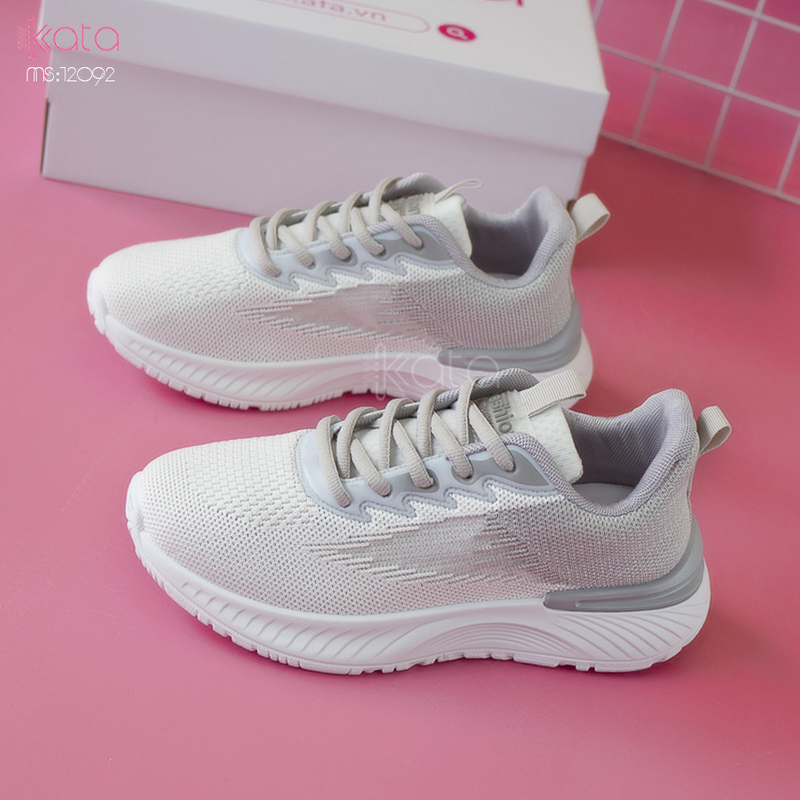 Giày nữ vải dệt thoáng khí mùa hè giày thể thao sinh viên thể dục dạo phố 12093