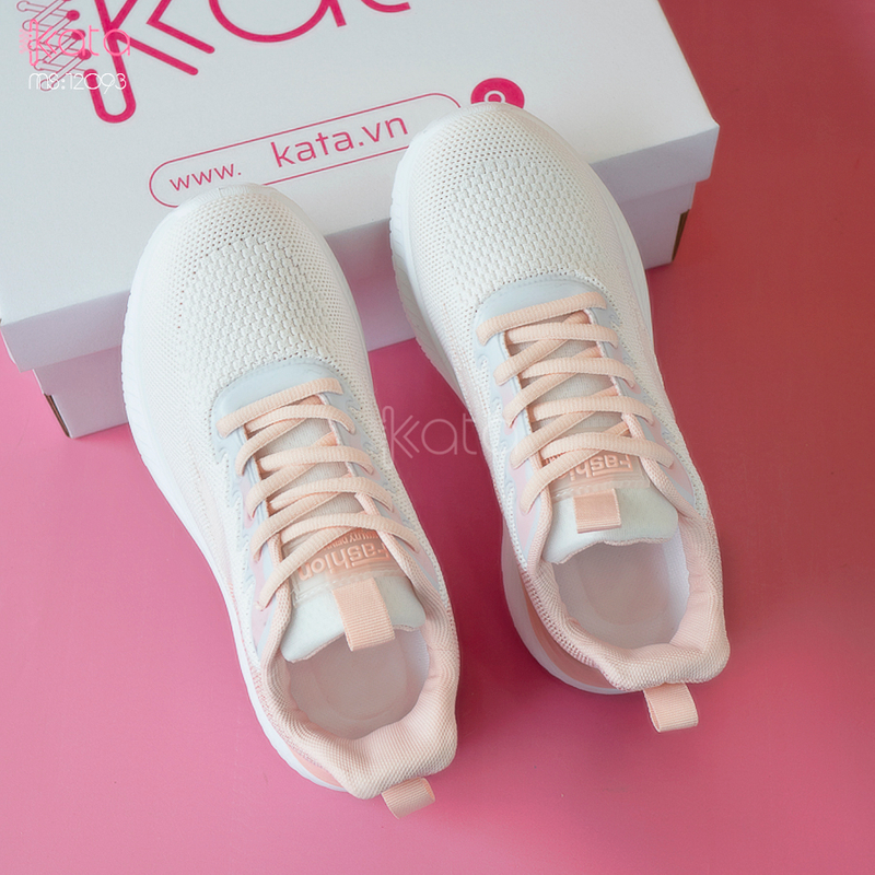 Giày nữ vải dệt thoáng khí mùa hè giày thể thao sinh viên thể dục dạo phố 12093