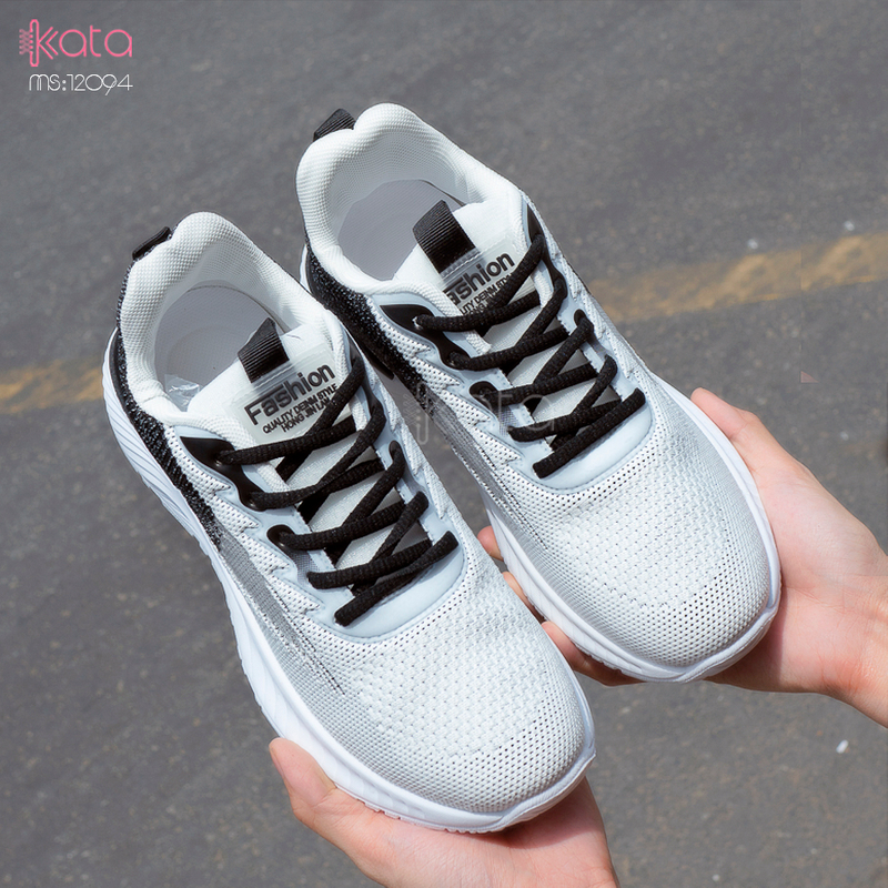 Giày nữ vải dệt thoáng khí mùa hè giày thể thao sinh viên thể dục dạo phố 12093