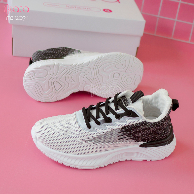 Giày nữ vải dệt thoáng khí mùa hè giày thể thao sinh viên thể dục dạo phố 12093