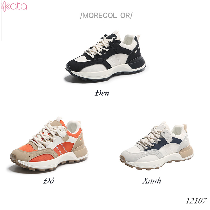 Giày thể thao nữ, giày chạy bộ,dạo phố sinh viên phong cách Hàn Quốc 12107