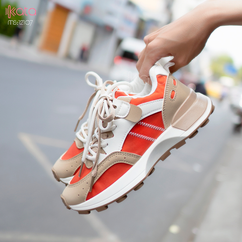Giày thể thao nữ, giày chạy bộ,dạo phố sinh viên phong cách Hàn Quốc 12107