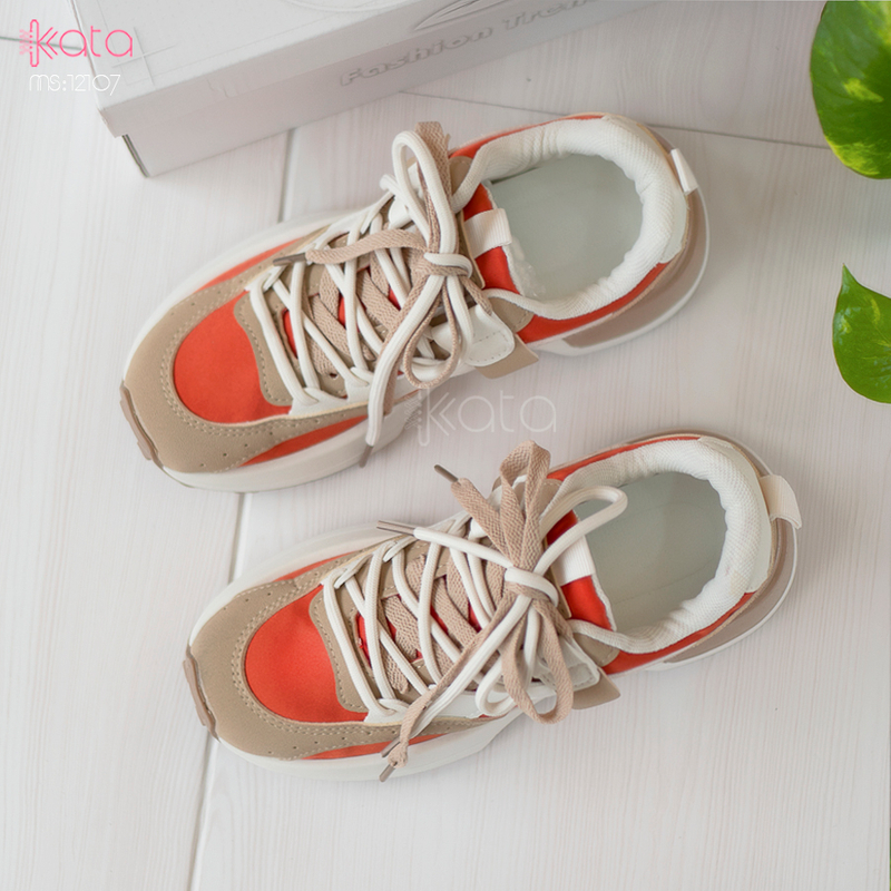 Giày thể thao nữ, giày chạy bộ,dạo phố sinh viên phong cách Hàn Quốc 12107