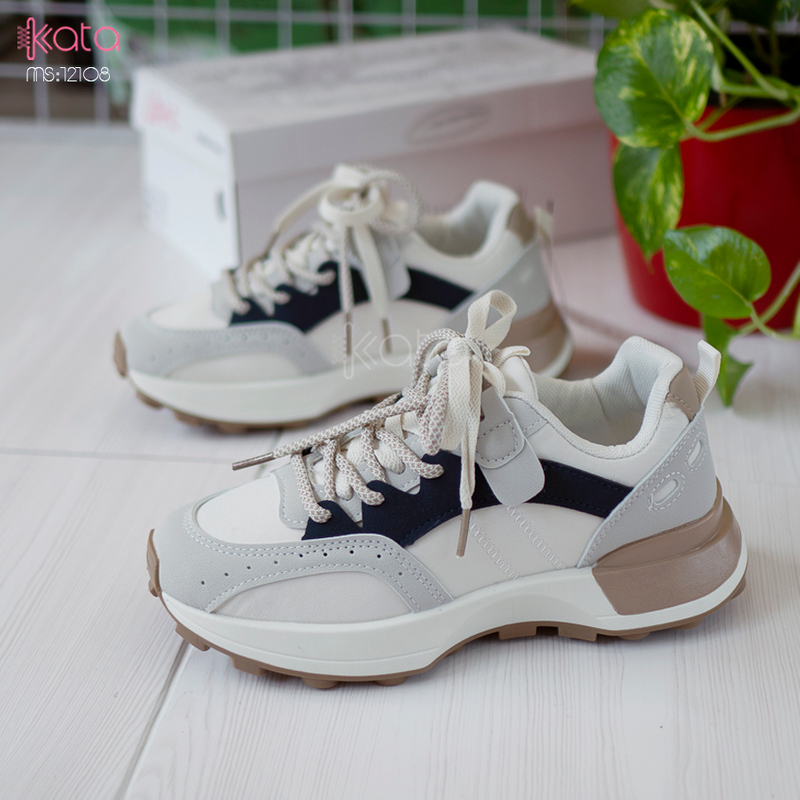 Giày thể thao nữ, giày chạy bộ,dạo phố sinh viên phong cách Hàn Quốc 12107