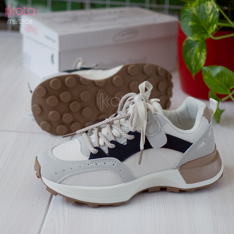 Giày thể thao nữ, giày chạy bộ,dạo phố sinh viên phong cách Hàn Quốc 12107