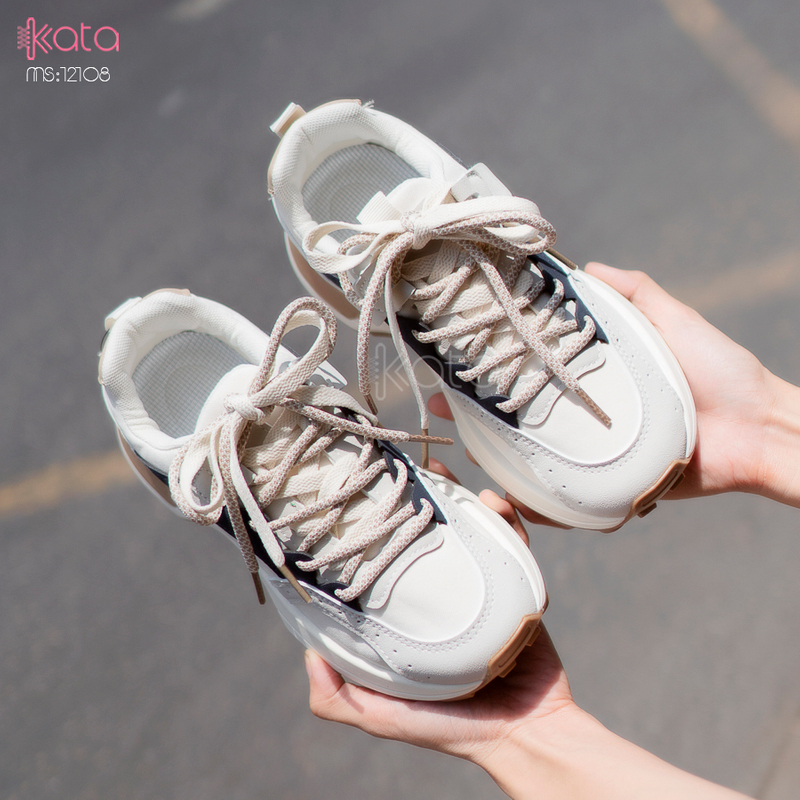 Giày thể thao nữ, giày chạy bộ,dạo phố sinh viên phong cách Hàn Quốc 12107