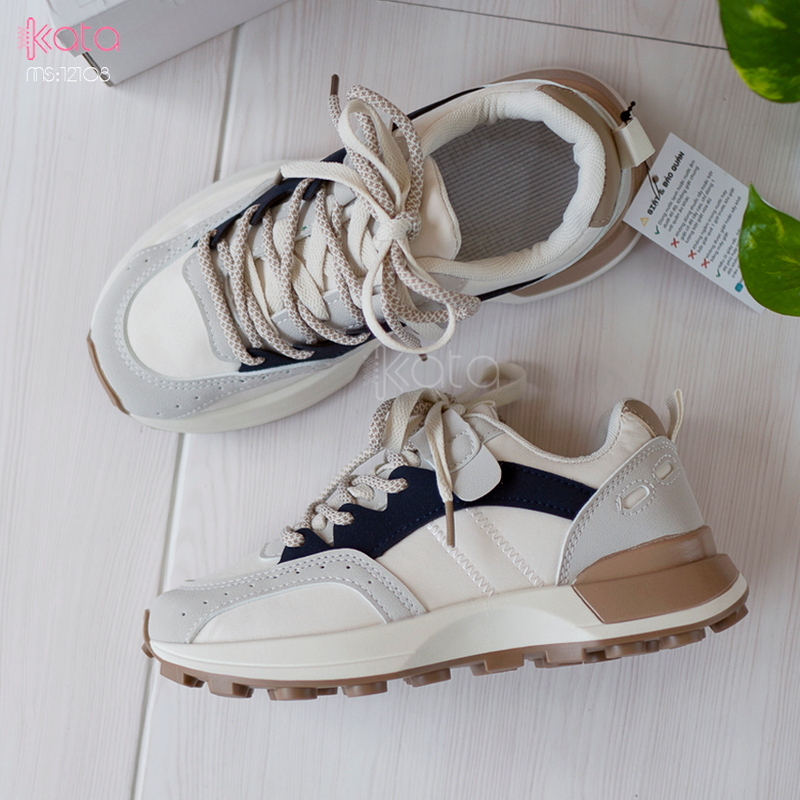 Giày thể thao nữ, giày chạy bộ,dạo phố sinh viên phong cách Hàn Quốc 12107