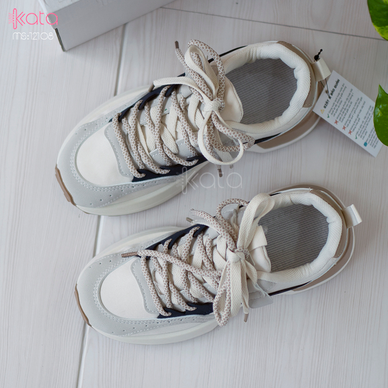 Giày thể thao nữ, giày chạy bộ,dạo phố sinh viên phong cách Hàn Quốc 12107