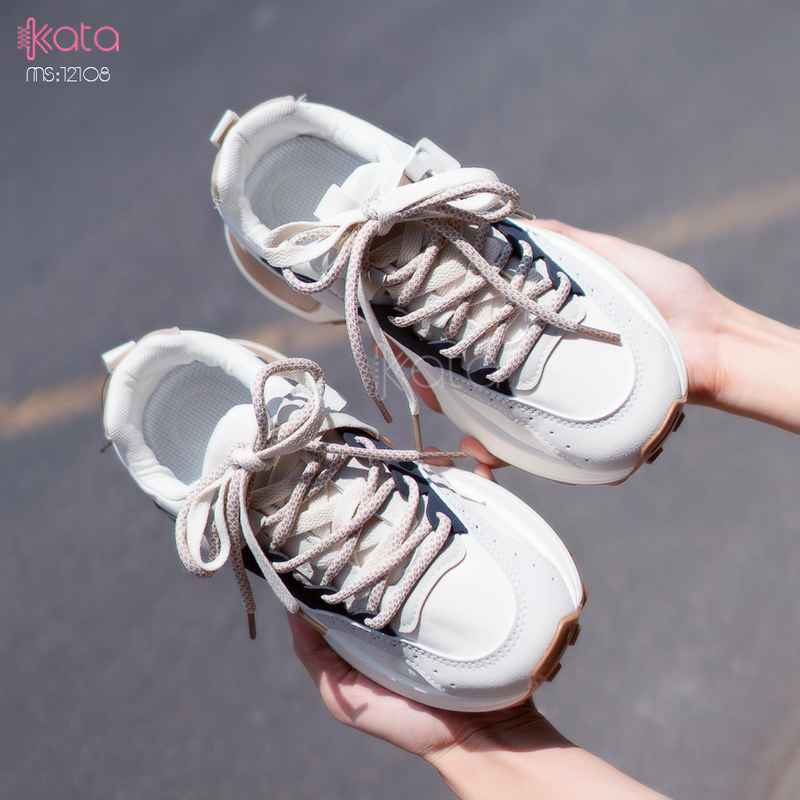 Giày thể thao nữ, giày chạy bộ,dạo phố sinh viên phong cách Hàn Quốc 12107