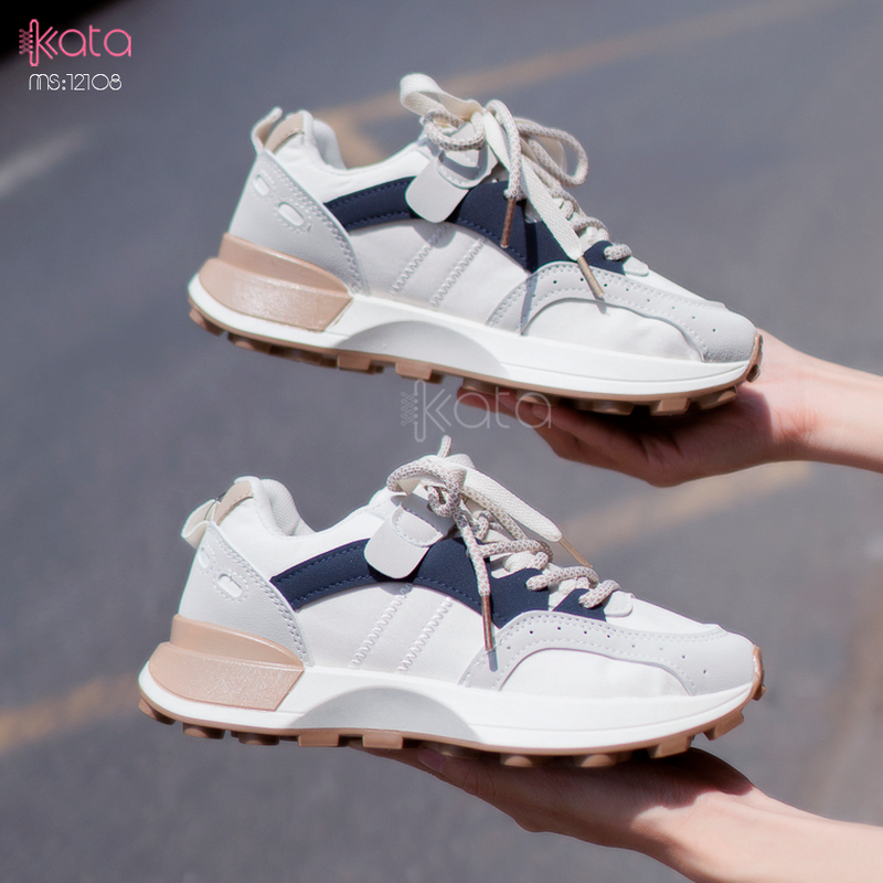 Giày thể thao nữ, giày chạy bộ,dạo phố sinh viên phong cách Hàn Quốc 12107